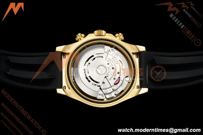 Rolex - Daytona 116518LN 40mm Gain Weight CER/YG/RU Gold/Blk/Stk QF V11 SH4130