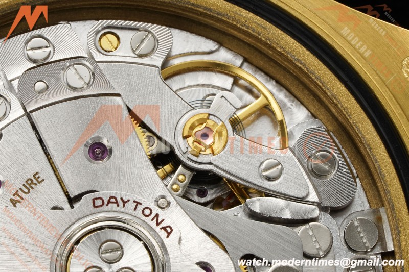 Rolex - Daytona 116518LN 40mm Gain Weight CER/YG/RU Gold/Blk/Stk QF V11 SH4130