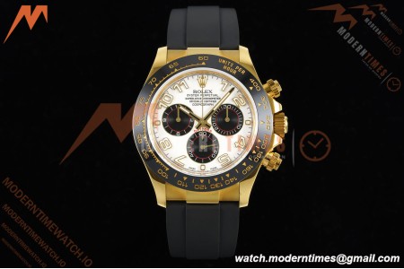 Rolex - Daytona 116518LN 40mm Tungsten Gain Weight YG/RU Wht/Blk/Num QF V11 SH4130