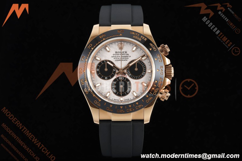Rolex - Daytona 116515LN 40mm Tungsten Gain Weight RG/RU Meteorite Dial QF V11 SH4130 | 롤렉스 - 데이토나 116515LN 40mm 텅스텐 게인 웨이트 RG/RU 운석 다이얼 QF V11 SH4130
