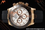 Rolex - Daytona 116515LN 40mm Tungsten Gain Weight RG/RU White Dial QF V11 SH4130