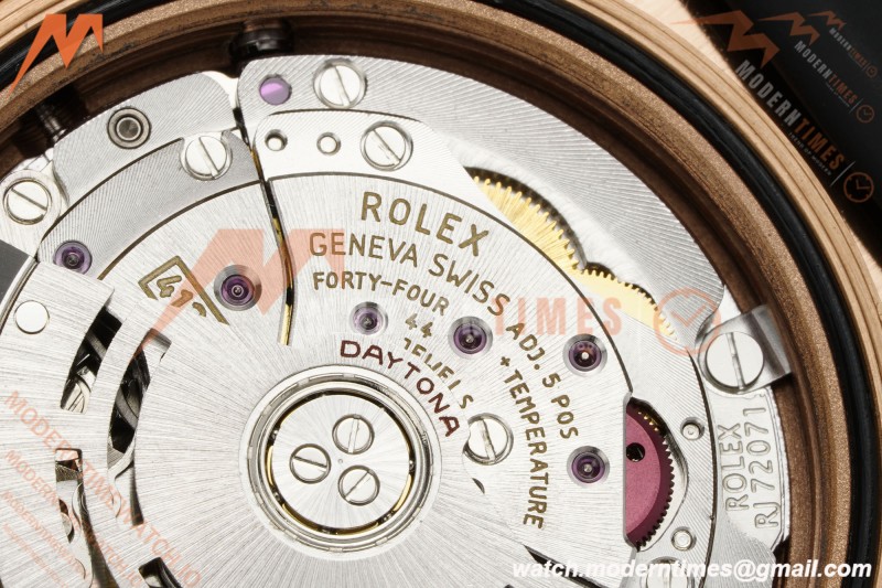Rolex - Daytona 116515LN 40mm Tungsten Gain Weight RG/RU Blk/Dia QF V11 SH4130