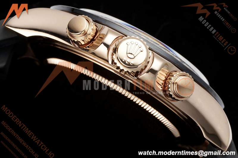 Rolex - Daytona 116515LN 40mm Tungsten Gain Weight RG/RU Blk/Dia QF V11 SH4130