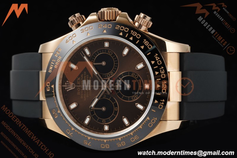 Rolex - Daytona 116515LN 40mm Tungsten Gain Weight RG/RU Brn/Blk/Stk QF V11 SH4130 | 롤렉스 - 데이토나 116515LN 40mm 텅스텐 게인 웨이트 RG/RU 브라운/블랙/스틸 QF V11 SH4130
