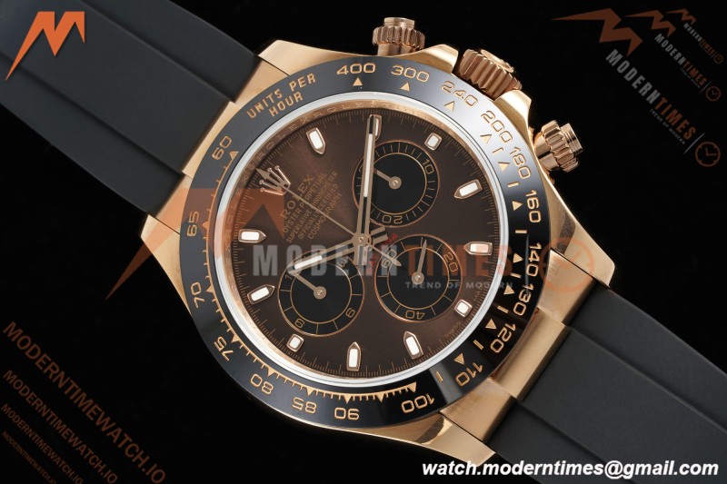 Rolex - Daytona 116515LN 40mm Tungsten Gain Weight RG/RU Brn/Blk/Stk QF V11 SH4130 | 롤렉스 - 데이토나 116515LN 40mm 텅스텐 게인 웨이트 RG/RU 브라운/블랙/스틸 QF V11 SH4130
