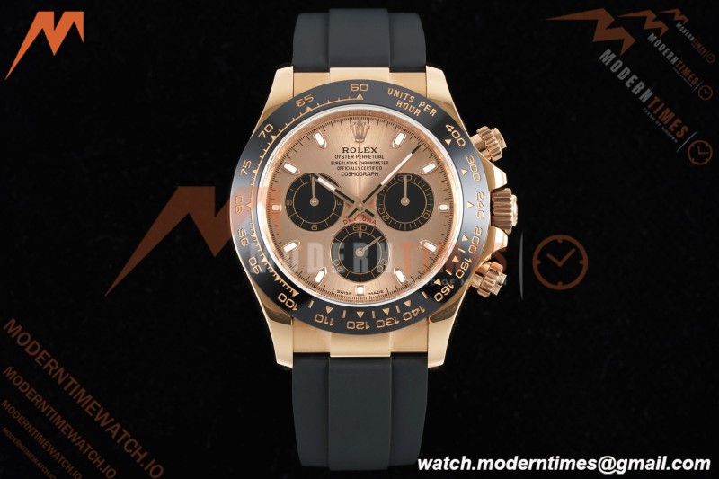 Rolex - Daytona 116515LN 40mm Tungsten Gain Weight RG/RU Champ/Blk/Stk QF V11 SH4130