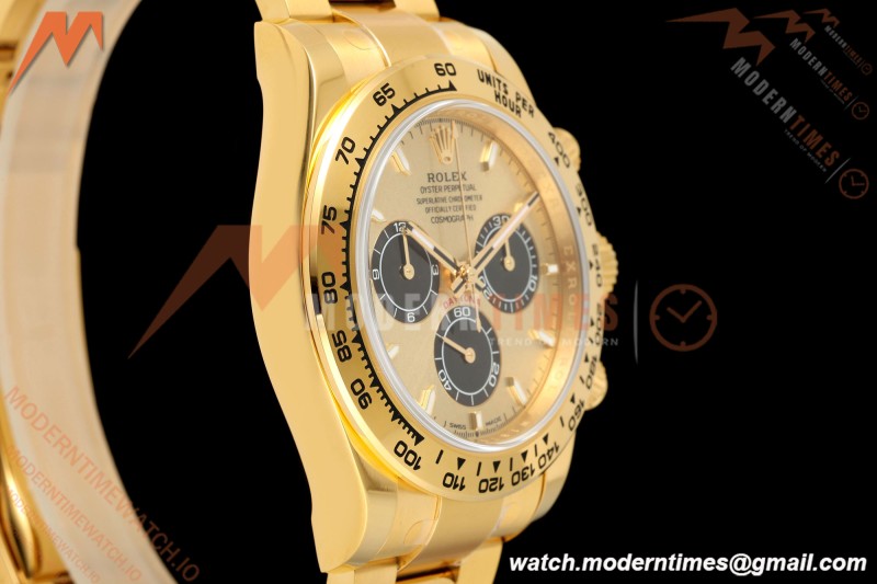 Rolex - Daytona 126508 40mm Gain Weight YG/YG Gold/Blk/Stk VSF V3 DD4131