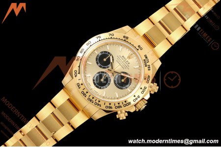 Rolex - Daytona 126508 40mm Gain Weight YG/YG Gold/Blk/Stk VSF V3 DD4131 | 롤렉스 - 데이토나 126508 40mm 게인 웨이트 YG/YG 골드/블랙/스틸 VSF V3 DD4131