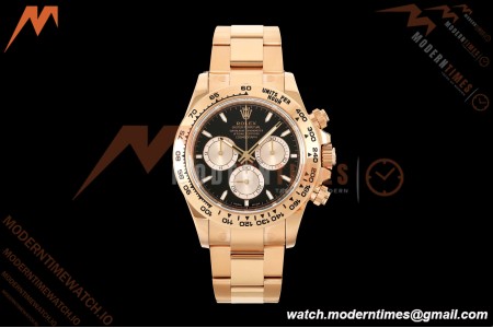 Rolex - Daytona 126505 40mm Gain Weight RG/RG Blk/Silv/Stk VSF V3 DD4131 | 롤렉스 - 데이토나 126505 40mm 게인 웨이트 RG/RG 블랙/실버/스틸 VSF V3 DD4131