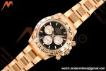 Rolex - Daytona 126505 40mm Gain Weight RG/RG Blk/Silv/Stk VSF V3 DD4131