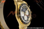 Rolex - Daytona 126528LN Le Mans 40mm 904L Ceramic YG/YG Blk/Stk QF V5 SH4132