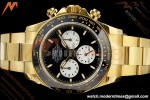 Rolex - Daytona 126528LN Le Mans 40mm 904L Ceramic YG/YG Blk/Stk QF V5 SH4132