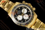 Rolex - Daytona 126528LN Le Mans 40mm 904L Ceramic YG/YG Blk/Stk QF V5 SH4132