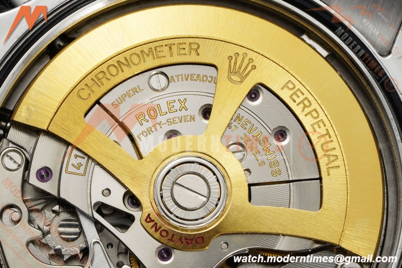 Rolex - Daytona 126529LN Le Mans 40mm 904L Ceramic SS/SS Blk/Stk QF V5 SH4132