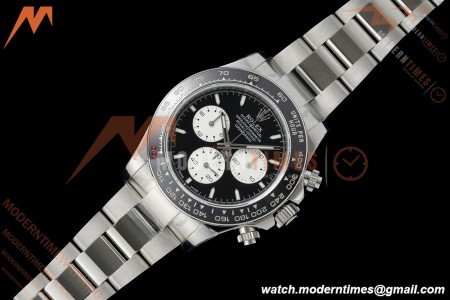 Rolex - Daytona 126529LN Le Mans 40mm 904L Ceramic SS/SS Blk/Stk QF V5 SH4132