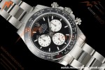 Rolex - Daytona 126529LN Le Mans 40mm 904L Ceramic SS/SS Blk/Stk QF V5 SH4132