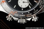 Rolex - Daytona 126529LN Le Mans 40mm 904L Ceramic SS/SS Blk/Stk QF V5 SH4132