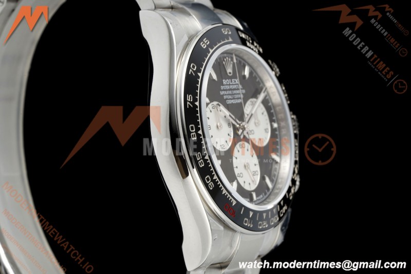Rolex - Daytona 126529LN Le Mans 40mm 904L Ceramic SS/SS Blk/Stk QF V5 SH4132
