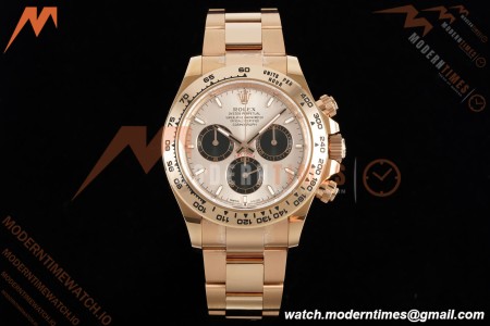 Rolex - Daytona 126505 40mm 904L RG/RG Champ/Stk APSF SH4131