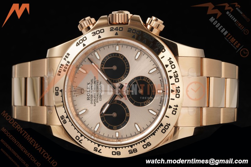 Rolex - Daytona 126505 40mm 904L RG/RG Champ/Stk APSF SH4131 | 롤렉스 - 데이토나 126505 40mm 904L RG/RG 챔프/스틸 APSF SH4131