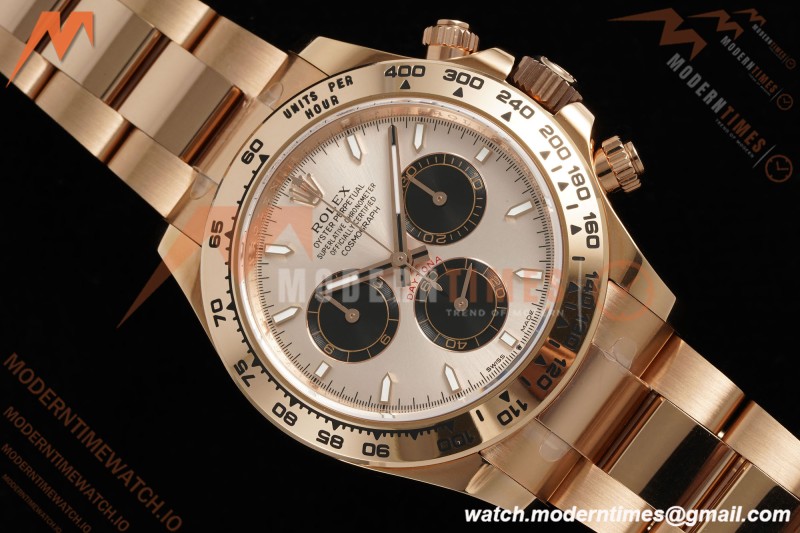 Rolex - Daytona 126505 40mm 904L RG/RG Champ/Stk APSF SH4131 | 롤렉스 - 데이토나 126505 40mm 904L RG/RG 챔프/스틸 APSF SH4131