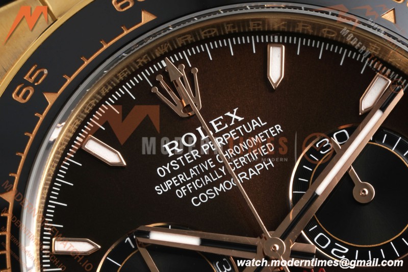 Rolex - Daytona 126515LN 40mm Gain Weight CER/RG/RU Choco/Blk/Stk APSF SH4131