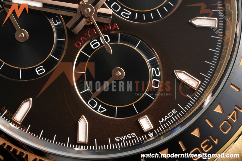 Rolex - Daytona 126515LN 40mm Gain Weight CER/RG/RU Choco/Blk/Stk APSF SH4131