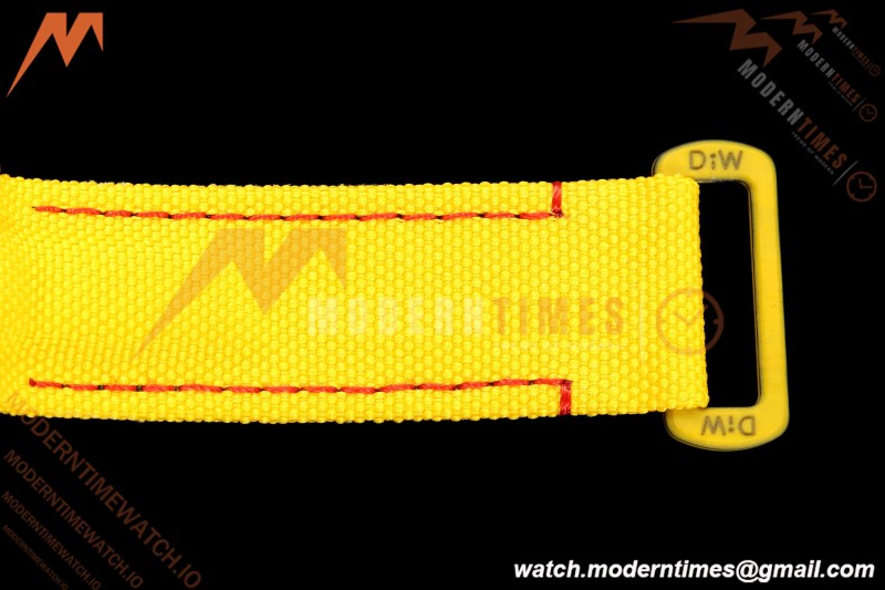 Rolex - Daytona DiW Volcano 40mm Yellow Carbon Fiber FC/NY Red Dial DIWF DD4801