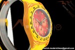 Rolex - Daytona DiW Volcano 40mm Yellow Carbon Fiber FC/NY Red Dial DIWF DD4801