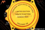 Rolex - Daytona DiW Volcano 40mm Yellow Carbon Fiber FC/NY Red Dial DIWF DD4801