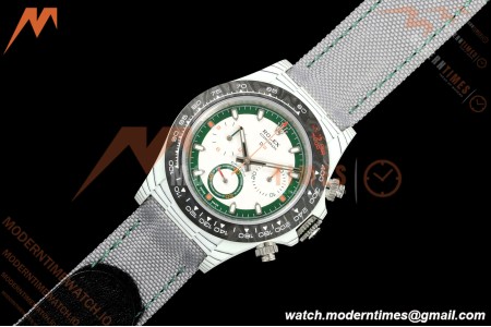 Rolex - Daytona 40mm DiW Alpine White Carbon Fiber FC/NY Green/White Dial DIWF DD4801