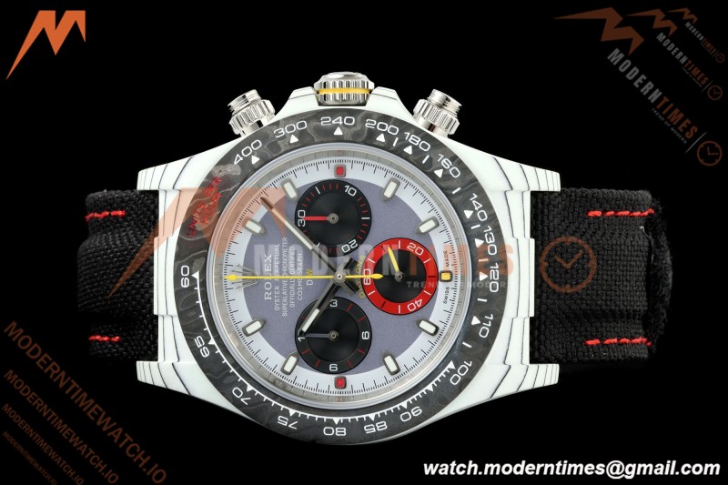 Rolex - Daytona 40mm DiW OCELLARIS White Carbon Fiber FC/NY White/Gray Dial DIWF DD4801