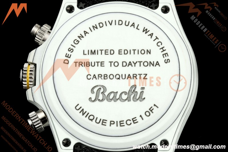 Rolex - Daytona 40mm DiW OCELLARIS White Carbon Fiber FC/NY White/Gray Dial DIWF DD4801