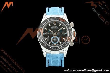 Rolex - Daytona 40mm DiW Racing Blue White Carbon Fiber FC/NY Black Dial DIWF DD4801