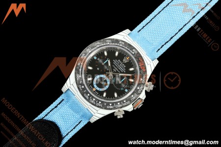 Rolex - Daytona 40mm DiW Racing Blue White Carbon Fiber FC/NY Black Dial DIWF DD4801