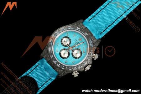 Rolex - Daytona 40mm DiW Ramadan CL Black Carbon Fiber FC/NY Blue Arabic Dial DIWF DD4801