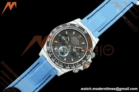 Rolex - Daytona 40mm DiW Racing Blue White Carbon Fiber FC/NY Black Dial N6F SA4130