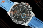 Rolex - Daytona 40mm DiW Racing Blue White Carbon Fiber FC/NY Black Dial N6F SA4130 | 롤렉스 - 데이토나 40mm DiW 레이싱 블루 화이트 카본 파이버 FC/NY 블랙 다이얼 N6F SA4130