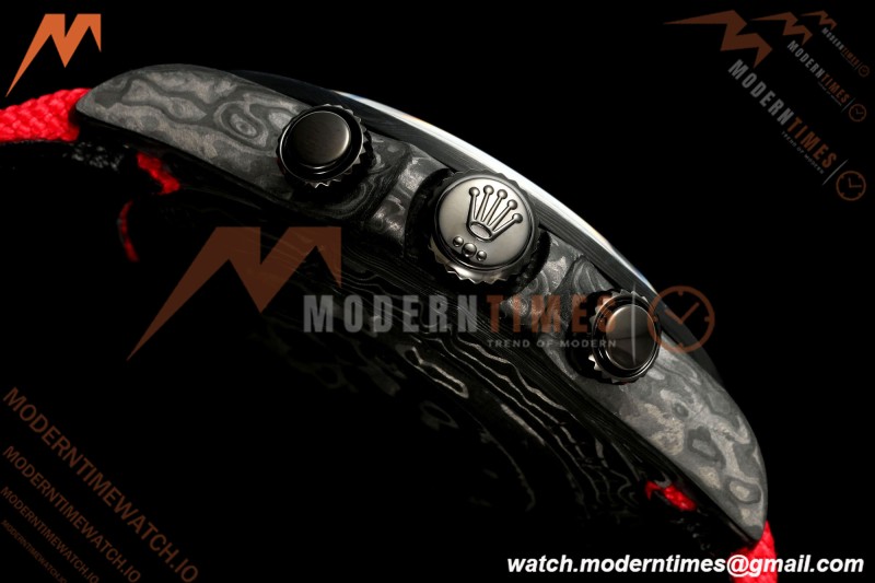 Rolex - Daytona 40mm DiW Red Edition Black Carbon Fiber FC/NY Black Dial N6F SA4130