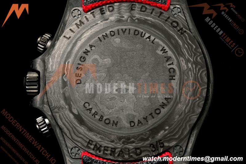 Rolex - Daytona 40mm DiW Red Edition Black Carbon Fiber FC/NY Black Dial N6F SA4130