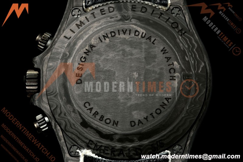 Rolex - Daytona 40mm DiW Cream V2 Black Carbon Fiber FC/NY White Dial N6F SA4130 | 롤렉스 - 데이토나 40mm DiW 크림 V2 블랙 카본 파이버 FC/NY 화이트 다이얼 N6F SA4130