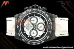 Rolex - Daytona 40mm DiW Cream V2 Black Carbon Fiber FC/NY White Dial N6F SA4130 | 롤렉스 - 데이토나 40mm DiW 크림 V2 블랙 카본 파이버 FC/NY 화이트 다이얼 N6F SA4130