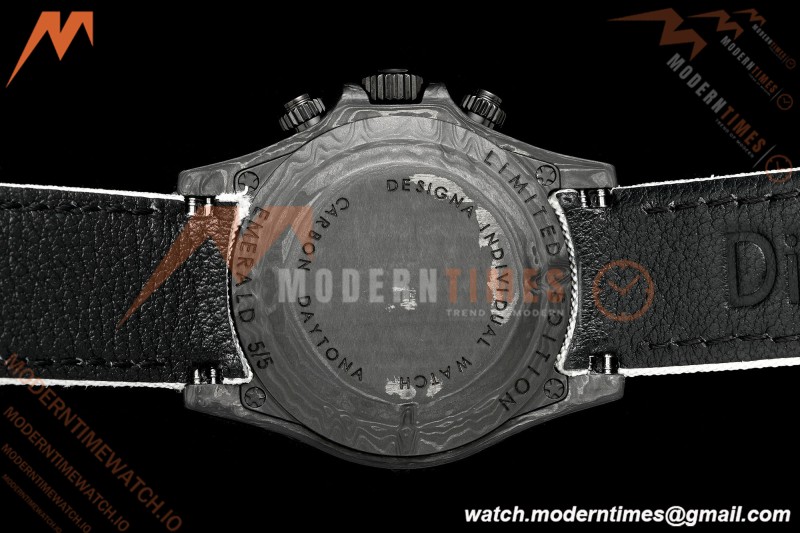 Rolex - Daytona 40mm DiW Cream V2 Black Carbon Fiber FC/NY White Dial N6F SA4130 | 롤렉스 - 데이토나 40mm DiW 크림 V2 블랙 카본 파이버 FC/NY 화이트 다이얼 N6F SA4130