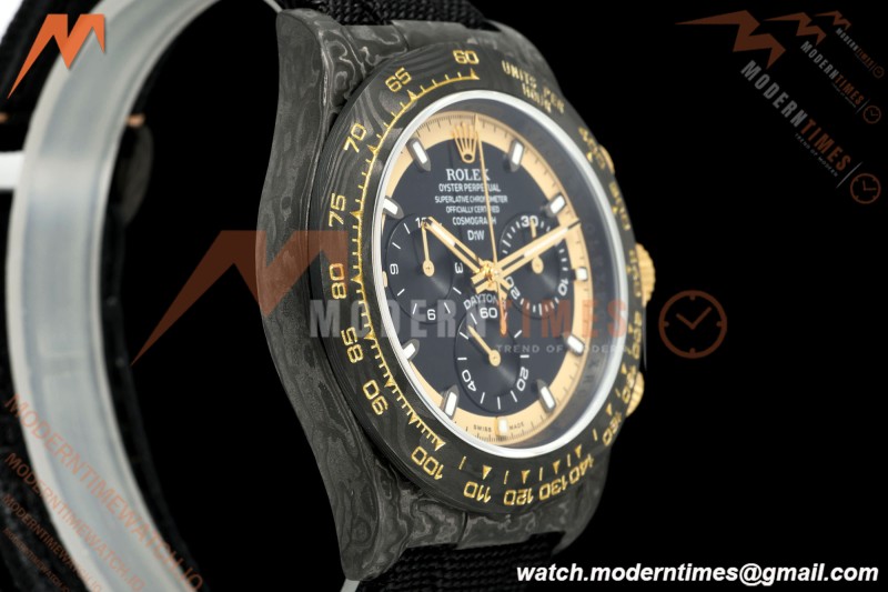Rolex - Daytona 40mm DiW Cream Invert Black Carbon Fiber FC/NY Black Dial N6F SA4130