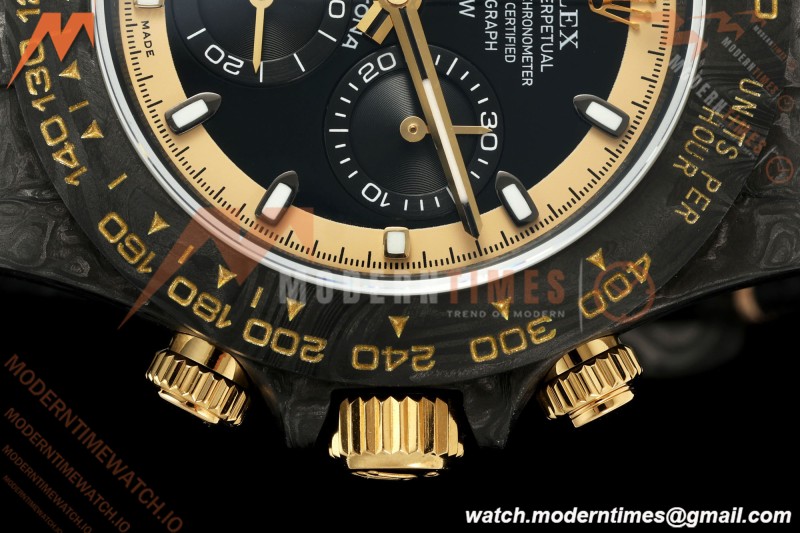 Rolex - Daytona 40mm DiW Cream Invert Black Carbon Fiber FC/NY Black Dial N6F SA4130