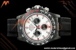 Rolex - Daytona 40mm DiW Speedster White Black Carbon Fiber FC/NY White Dial N6F SA4130 | 롤렉스 - 데이토나 40mm DiW 스피드스터 화이트 블랙 카본 파이버 FC/NY 화이트 다이얼 N6F SA4130