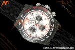 Rolex - Daytona 40mm DiW Speedster White Black Carbon Fiber FC/NY White Dial N6F SA4130 | 롤렉스 - 데이토나 40mm DiW 스피드스터 화이트 블랙 카본 파이버 FC/NY 화이트 다이얼 N6F SA4130