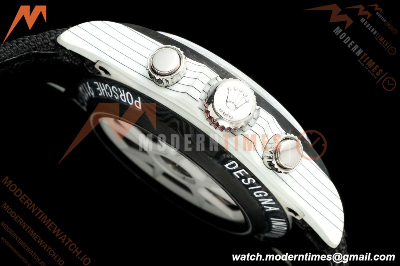 Rolex - Daytona 40mm DiW Porsche 911 S/T White Carbon Fiber FC/NY Blue Dial Sonic SA4130