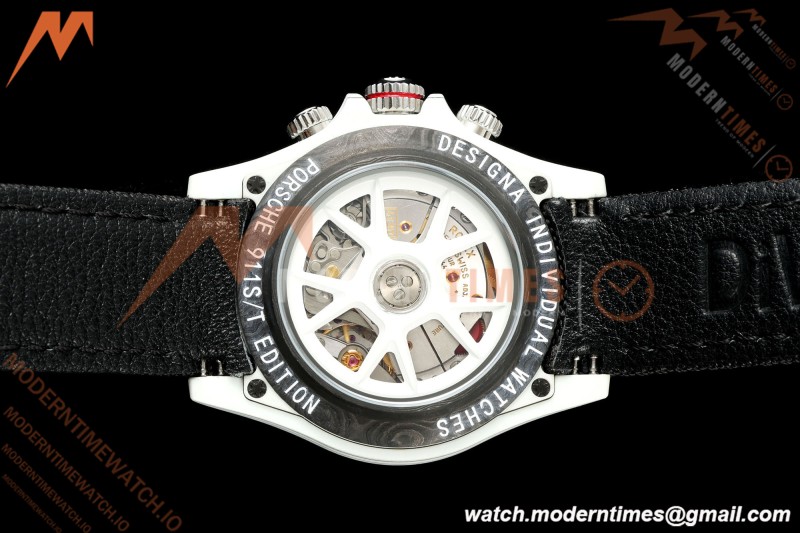 Rolex - Daytona 40mm DiW Porsche 911 S/T White Carbon Fiber FC/NY Blue Dial Sonic SA4130