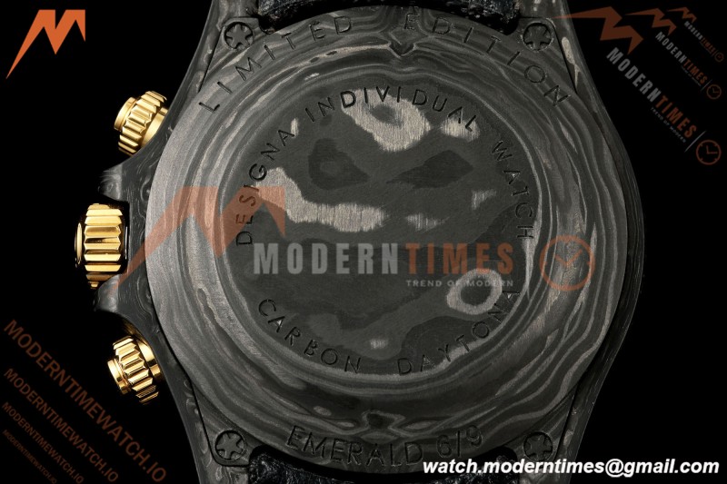 Rolex - Daytona 40mm DiW Blue Fish Black Carbon Fiber FC/NY Black Dial Sonic SA4130